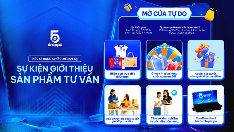 Droppii phối hợp cùng Vecom “trình làng” Expo lớn nhất năm: Sự kiện xúc tiến thương mại điện tử và giới thiệu sản phẩm tư vấn - 2