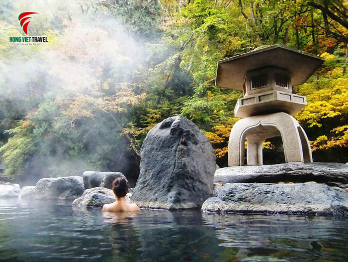Tắm Onsen - nơi xua tan mọi lo âu, muộn phiền