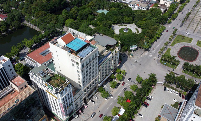 Phần lớn dự án Hạc Thành Tower nằm trên đường Phan Chu Trinh, phường Điện Biên (TP Thanh Hóa) nhưng khi định giá khu đất lại được áp dụng cho hướng đường Hạc Thành