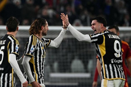 Kết quả bóng đá Juventus - Roma: Chiến thắng tối thiểu, bám sát ngôi đầu (Serie A)