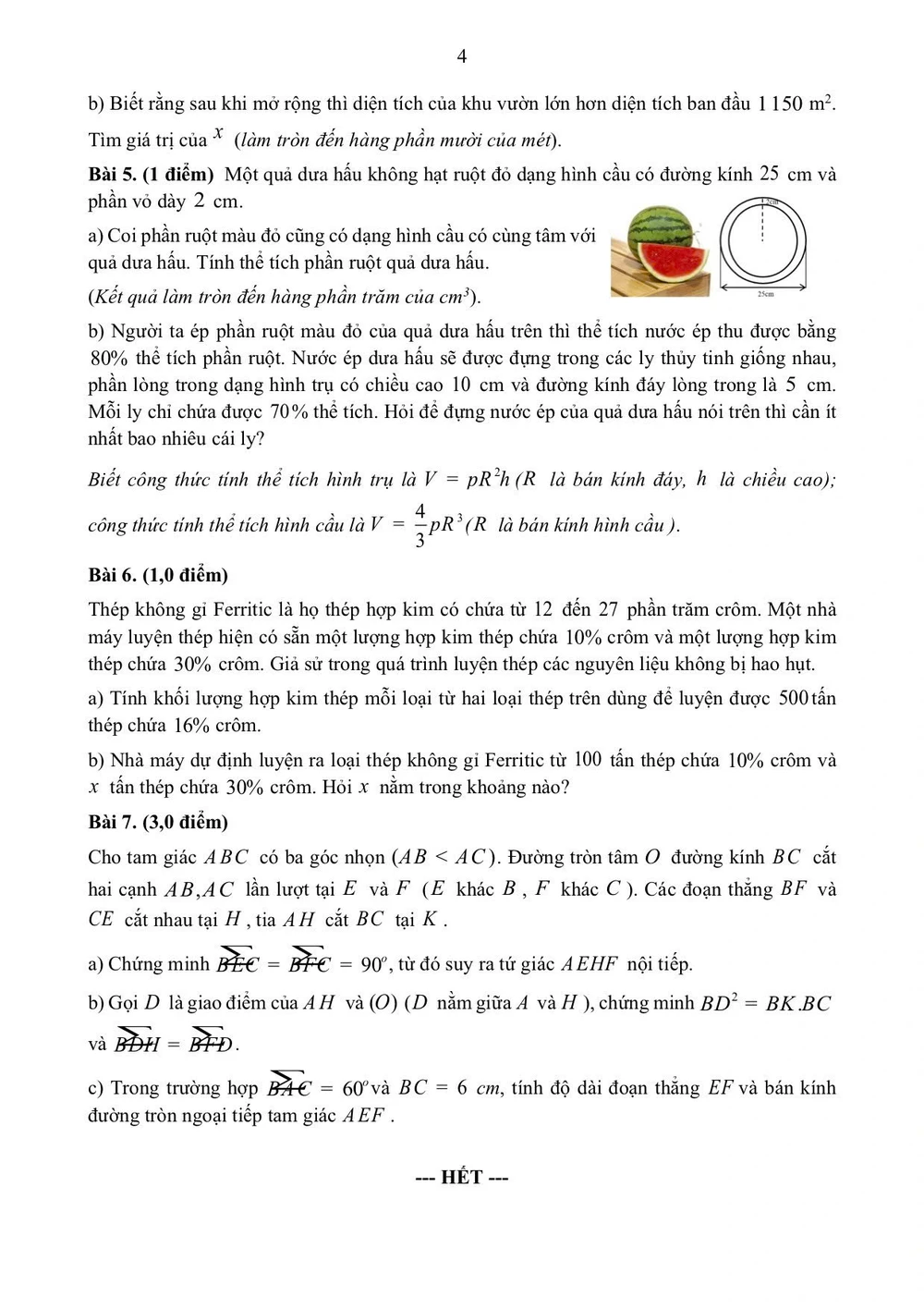 Sở GD&ĐT TP.HCM công bố đề tham khảo thi vào lớp 10 - 8