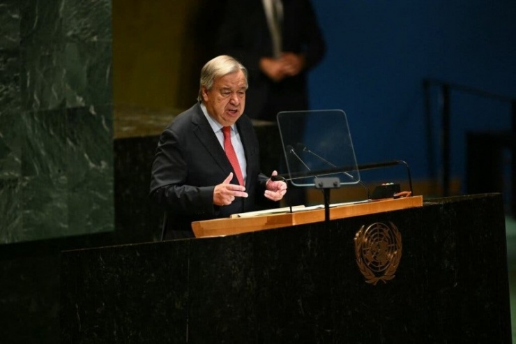 Tổng thư ký LHQ Antonio Guterres. Ảnh: NYTimes