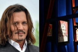 Đàn ông - Johnny Depp mở triển lãm nghệ thuật đầu tiên ở New York