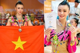 Bạn trẻ - Cuộc sống - Hot girl thể dục dụng cụ vừa giành HCV Hope International Cup 2024
