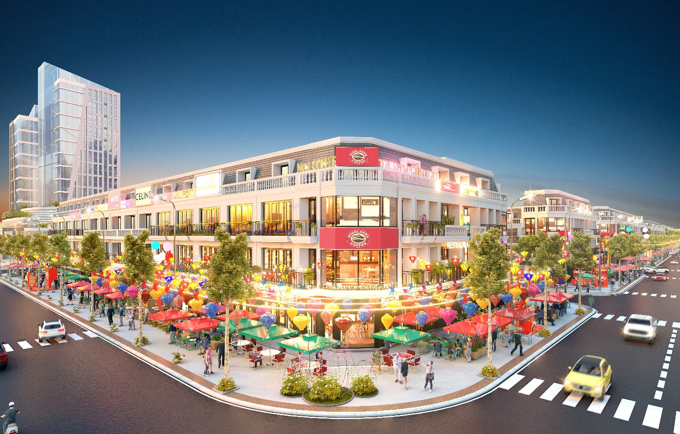 Khu đô thị sở hữu tuyến phố Yên Bình Đại Cát hứa hẹn trở thành tuyến phố thương mại, giải trí sầm uất bậc nhất Phổ Yên