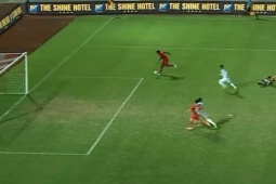 Video bóng đá Hải Phòng - Thể Công: 2 siêu phẩm và 5 bàn thắng (V-League)