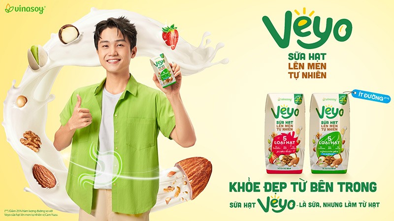 Veyo sữa hạt lên men tự nhiên nhanh chóng chiếm spotlight vì chất lượng “tới bến tới bờ”.