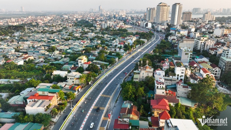 Hình ảnh đường huyết mạch Âu Cơ - Nghi Tàm sau khi được mở rộng - 7