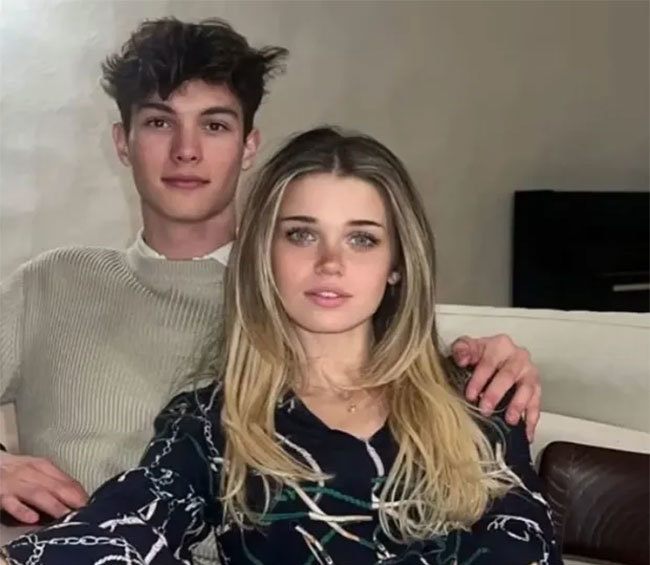 Oliver Bearman và người đẹp Estelle Oglivy khi ở bên nhau. Ảnh: Instagram Estelle Oglivy