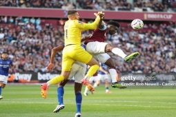 Video bóng đá West Ham - Ipswich: "Búa tạ" thắng tưng bừng (Ngoại hạng Anh)