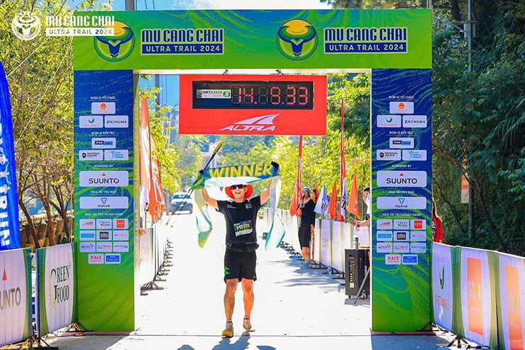 Vũ Tiến Việt Dũng về nhất cự ly 50 km nam