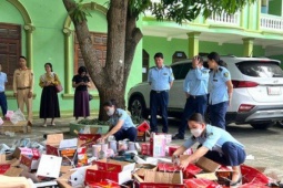 Thị trường - Tiêu dùng - Tiêu hủy hơn 30.000 sản phẩm hàng lậu, không rõ xuất xứ