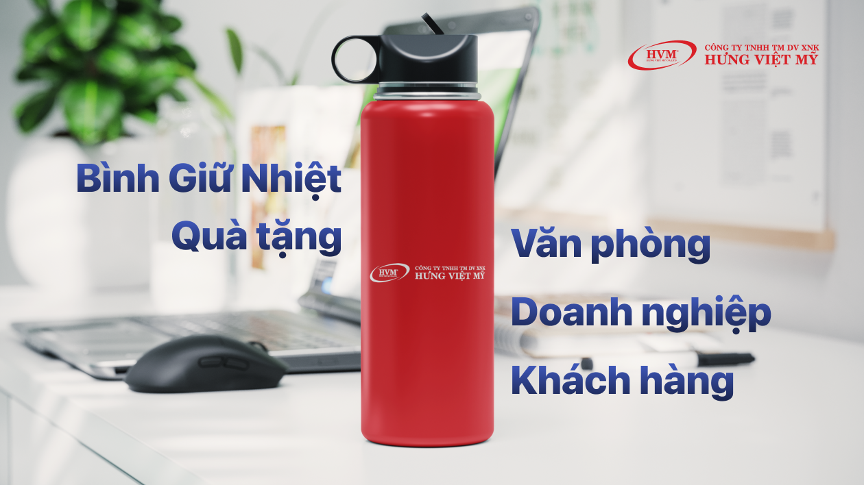Bình giữ nhiệt in logo - Quà tặng quảng cáo cao cấp - 4
