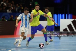 Bóng đá - Video bóng đá Brazil - Argentina: Đăng quang kịch tính (Chung kết Futsal World Cup)