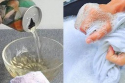 Bạn trẻ - Cuộc sống - Bột giặt trộn bia, công dụng "vàng 10", không biết quá phí