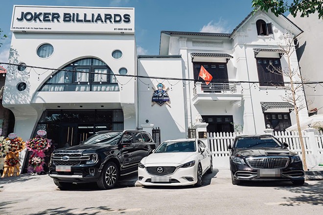 Chiêm ngưỡng dàn siêu xe tại buổi lễ khai trương Joker Billiards Club