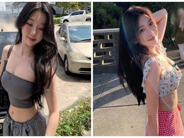 Hot girl mặt ngây thơ, dáng nuột nà mặc gợi cảm nhìn phát mê