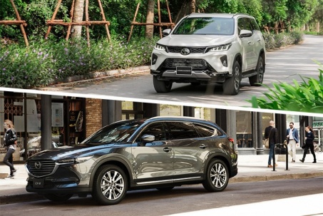 Toyota Fortuner và Mazda CX-8: Siêu phẩm nào sẽ thống trị phân khúc?