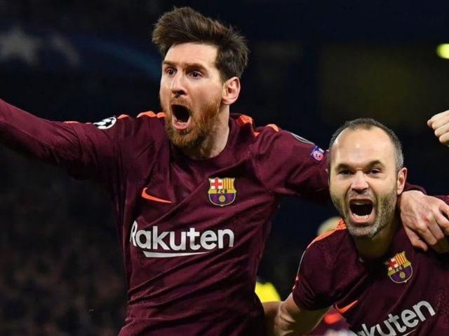 Messi kính nể đôi chân ma thuật của tiền vệ Iniesta