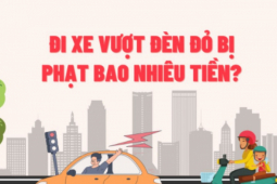 Thế giới xe - Đi xe vượt đèn đỏ bị phạt bao nhiêu tiền?