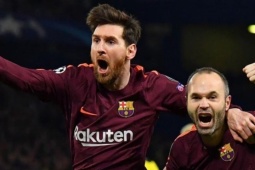 Bóng đá - Messi kính nể đôi chân ma thuật của tiền vệ Iniesta