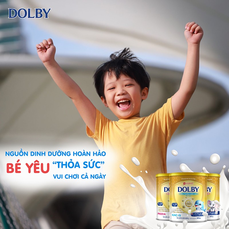 Mỗi dòng sản phẩm của Dolby đều hướng tới cung cấp dưỡng chất thiết yếu, giúp trẻ phát triển cả về thể chất và trí tuệ