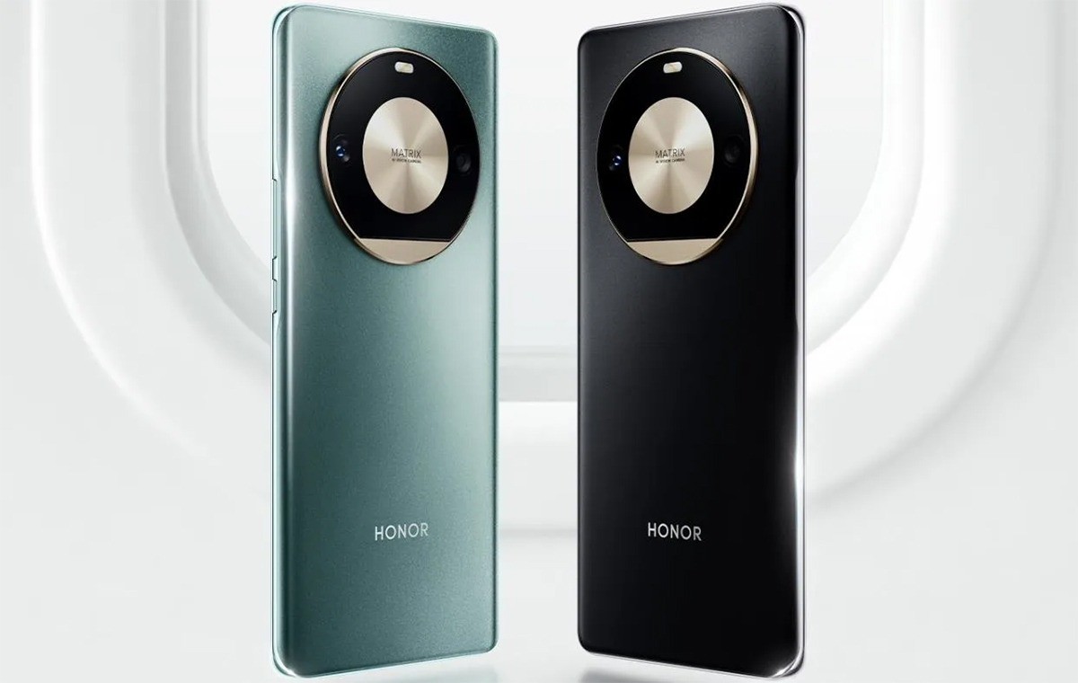 Render image of Honor X60 phone.