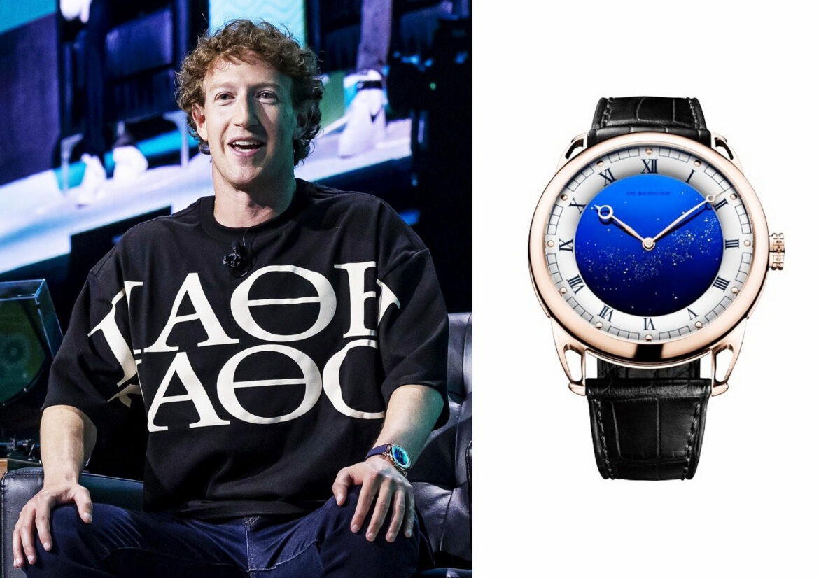 Trang Luxury Launches đã nói đùa rằng Mark Zuckerberg đã bị 