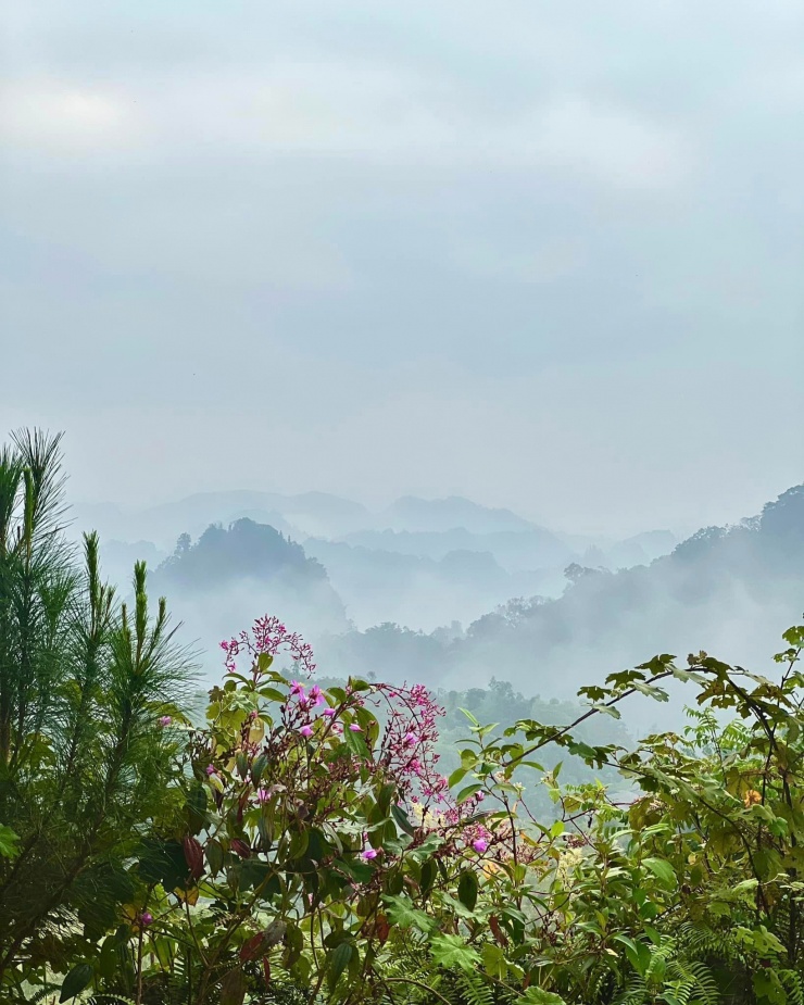 Vẻ đẹp huyền ảo trên đất Hà Giang.