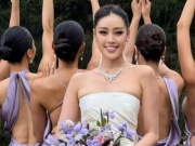 Đời sống Showbiz - Hoa hậu Khánh Vân cưới