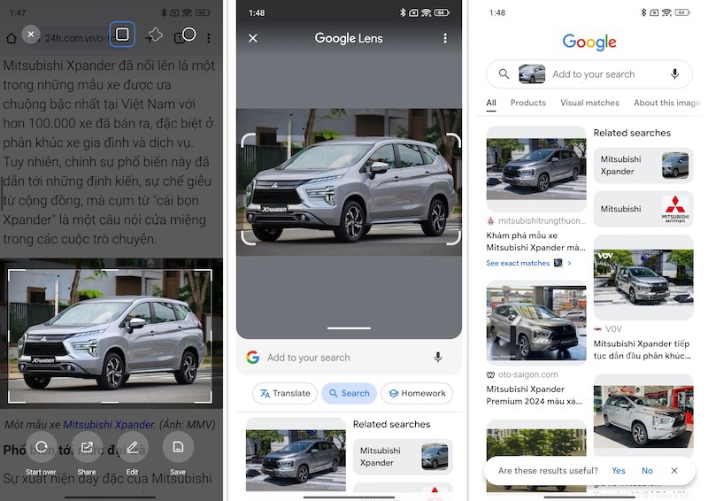 Circle to Search kết hợp Google Lens có khả năng nhận diện hình ảnh, hiểu ngữ nghĩa và biểu đồ tri thức để trả kết quả theo ngữ cảnh.