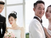Bạn trẻ - Cuộc sống - Anh em sinh đôi ở Đắk Lắk cưới vợ cùng ngày, hôn lễ nhiều điều đặc biệt