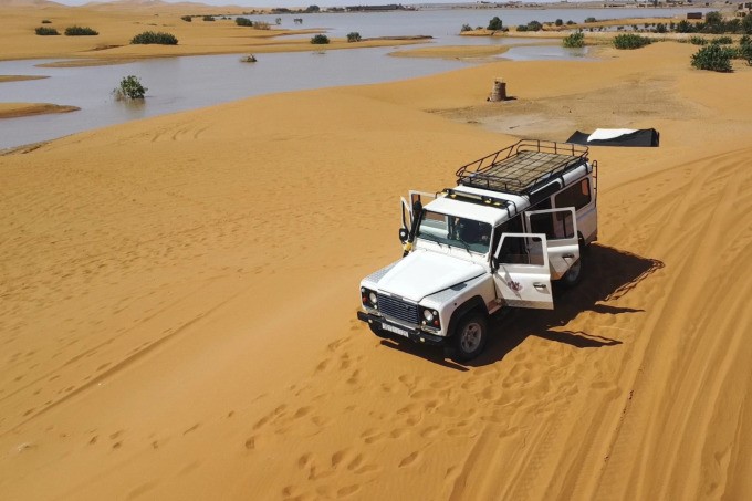 Sa mạc Sahara ngập trong biển nước - 4