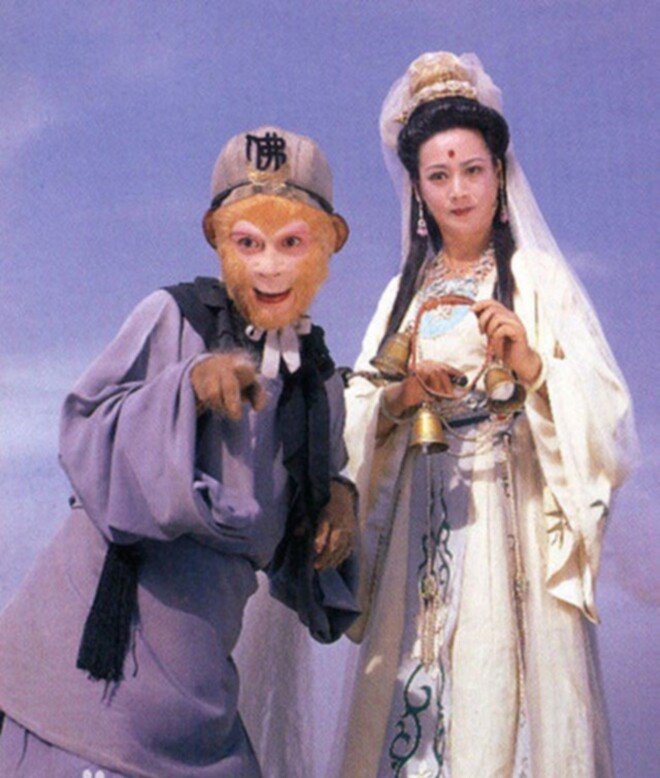 Tôn Ngộ Không và&nbsp;Quan Thế Âm Bồ Tát trong&nbsp;Tây Du Ký 1986.
