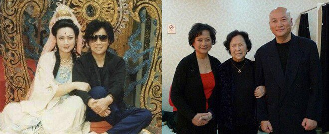 Nghệ sĩ&nbsp;Tả Đại Phân chụp hình cùng nữ đạo diễn Dương Khiết và "Đường Tăng".