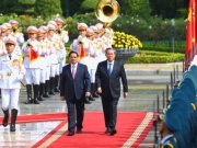 Tin tức trong ngày - Thủ tướng Phạm Minh Chính chủ trì lễ đón Thủ tướng Trung Quốc