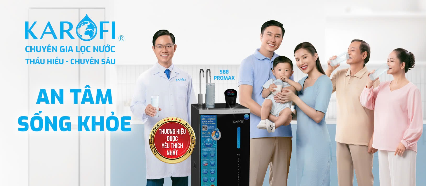 Máy lọc nước Hydro-ion kiềm Karofi KAE-S88 Promax có gì ấn tượng? - 4