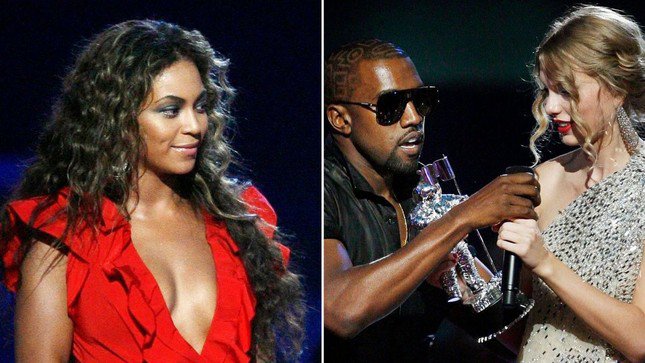 Nhiều người cho rằng Beyoncé là nguồn cơn của drama Kanye West và Taylor Swift.