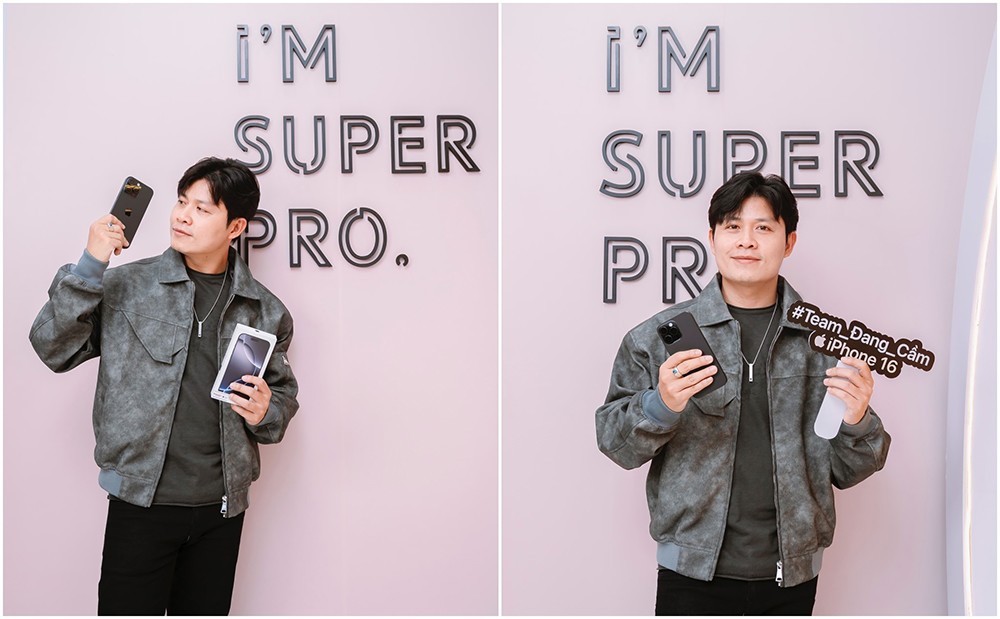 Nhạc sĩ Nguyễn Văn Chung chia sẻ loạt hình ảnh check-in với iPhone mới.