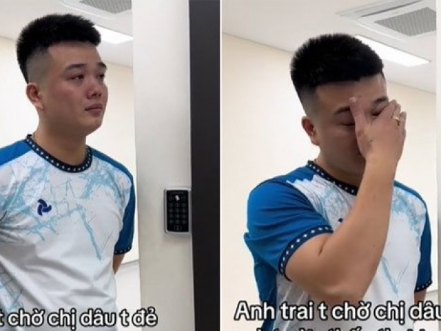 Chồng mếu máo ngóng vợ ‘vượt cạn’, biểu cảm gây sốt mạng