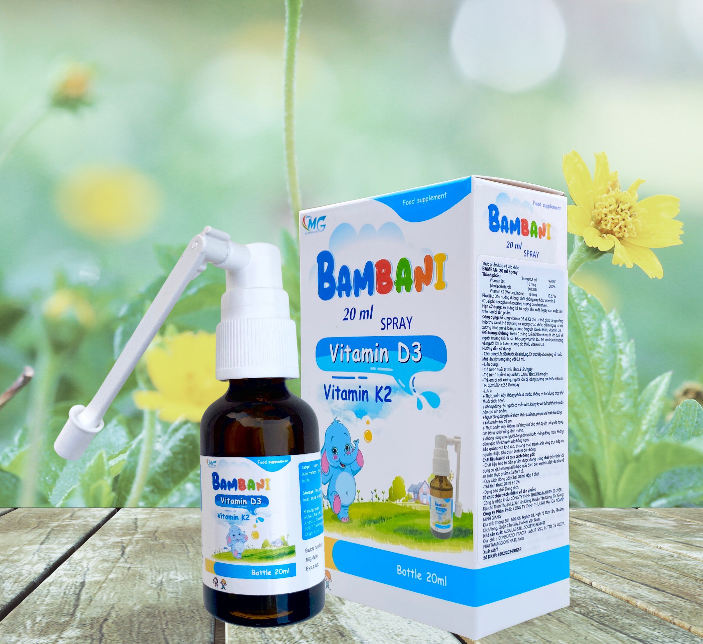 Bambani Vitamin D3 &amp; K2 là giải pháp vàng đến từ châu Âu, cho một sức khỏe toàn diện.