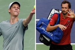 Nhận định tennis "Siêu Grand Slam": Sinner đấu Medvedev, Alcaraz so tài Rune