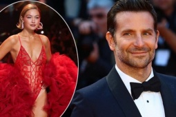 Đàn ông - Bradley Cooper ủng hộ Gigi Hadid diễn show nội y