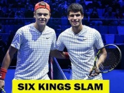 Thể thao - Video tennis Holger Rune - Alcaraz: Thế trận áp đảo (Six Kings Slam)