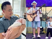 Đàn ông - Sao Việt chung cảnh "cha già con mọn": Chi Bảo chăm con gái duy nhất cực khéo, Bằng Kiều đưa quý tử đi diễn cùng