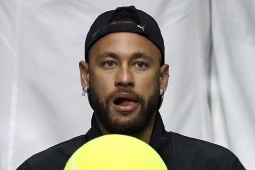 Bóng đá - Neymar đến xem Nadal - Alcaraz, bị fan la ó &amp; hô tên Ronaldo để chế nhạo