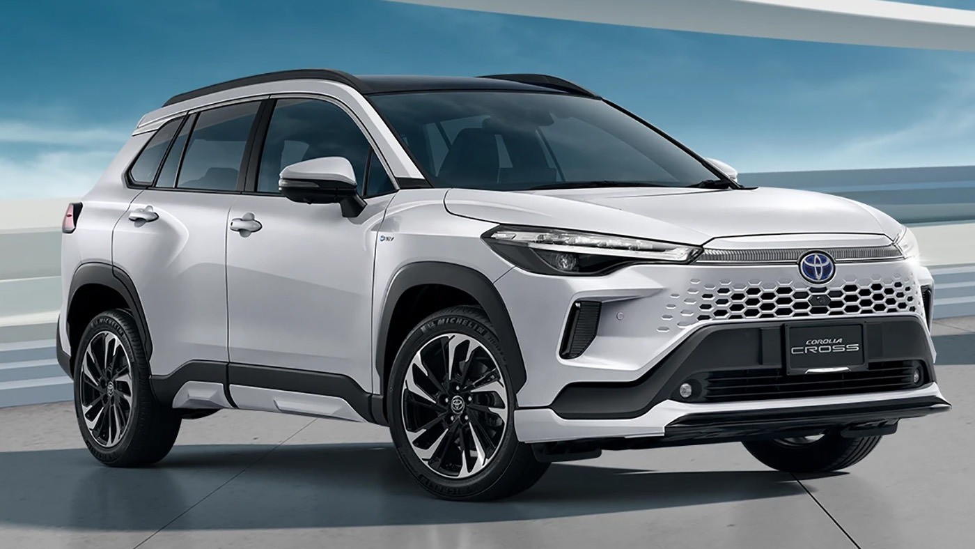 Toyota Corolla Cross có ngoại hình hiện đại và năng động.