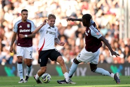 Video bóng đá Fulham - Aston Villa: 4 bàn, 2 thẻ đỏ & phản lưới (Ngoại hạng Anh)