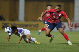 Bóng đá - Video bóng đá Hà Nội - Công an Hà Nội: Tuấn Hải lập công phút 90+14 (V-League)