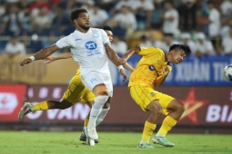Video bóng đá Nam Định - SLNA: Xuân Son thăng hoa, 5 bàn mãn nhãn (V-League)